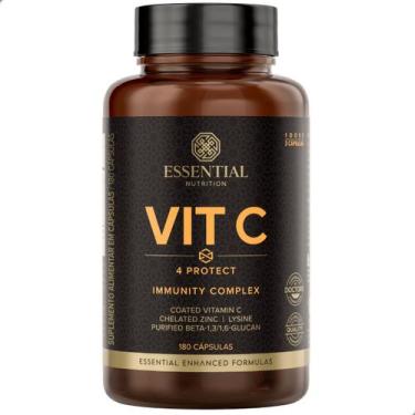 Imagem de Vit C Vitamina C Immunity 4 Protect 180 Capsulas Essential - Essential