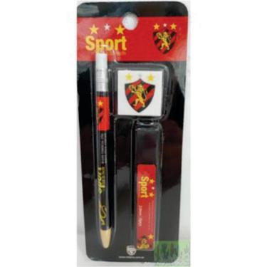 Imagem de KIT LAPISEIRA 2MM + GRAFITES + BORRACHA - Sport-Unissex