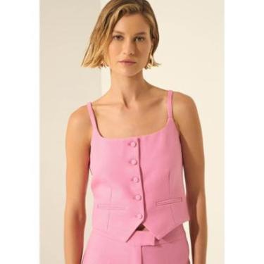 Imagem de Blusa Na Altura Do Cós Com Botões-Feminino