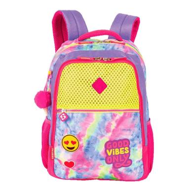 Imagem de Mochila de Costas Sestini X Good Vibes Colorido