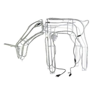 Imagem de Rena Mangueira Led Branco Frio Com Movimento Externo 127V - Wincy Nata