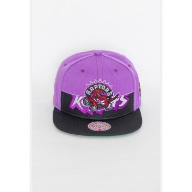 Imagem de Boné Mitchell & Ness NBA Snapback Half N Half Toronto Raptors Masculino-Masculino