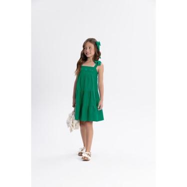 Imagem de Vestido Infantil Menina Malha Amsterdan Alakazoo Ref. A5311-Feminino