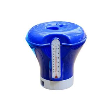 Imagem de Dosador Com Termômetro Grande Para Piscina Medição e Dosagem Precisa -