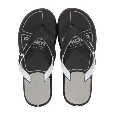 Imagem de Chinelo Rider R1 Prime Easy Preto/Branco/Cinza