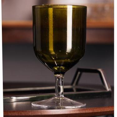 Imagem de 2 Taças Boreal 400ml Wolff Verde Vidro