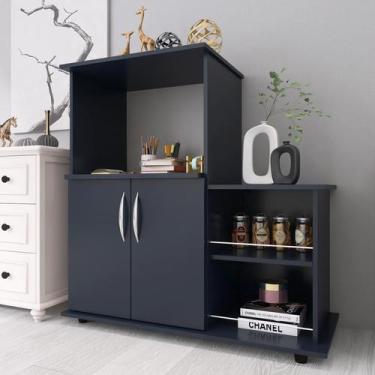 Imagem de Armário Multiuso Compacto  Perfeito para Cozinha, Lavanderia, Banheiro