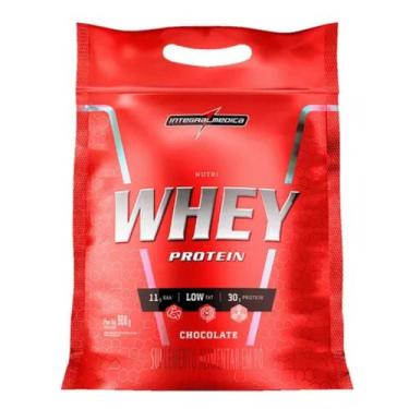 Imagem de Nutri whey protein integralmedica choco pct 900g, 900g, Chocolate