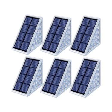 Imagem de Lâmpada Solar LED Para Degraus Externa IP67 À Prova d'Água Antifurto P