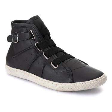 Imagem de Tênis Cano Médio  Couro Frontal-Feminino