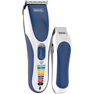 Imagem de Combo Máquina de Cortar Cabelo e Aparador  de Pelos Wahl Color Pro Cordless Bivolt