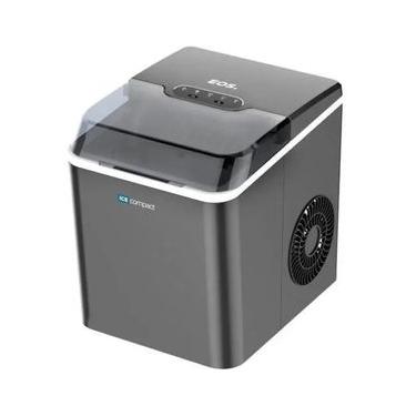 Imagem de Máquina de Gelo 12kg EOS Ice Compact Grafite EMG04S