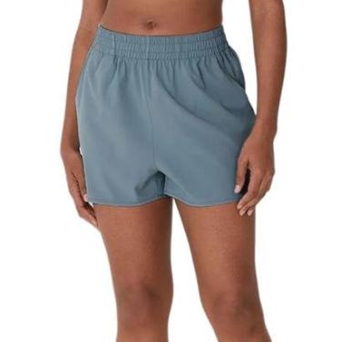 Imagem de Shorts Esportivo Malwee Sport 1000131531 Feminino Com Bolsos Tafetá T. P/GG-Feminino