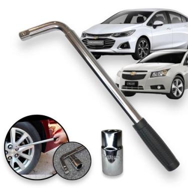 Imagem de Chave De Roda L Extensível Telescópica Chevrolet Cruze Todos - Autovex