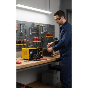 Imagem de Carregador Bateria Automotiva 220V Carga Rápida Digital - Congratulati