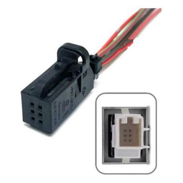 Imagem de Chicote Conector Plug Interruptor Farol De Milha Gol G6 G7 - TMF