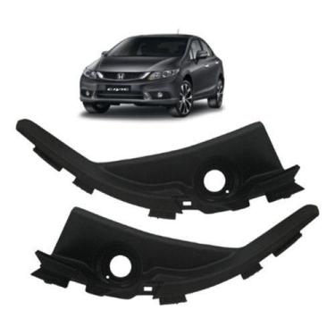 Imagem de Acabamento Churrasqueira Grade Do Parabrisa Civic G9 Par - AutoPlast