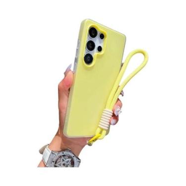 Imagem de Capa Samsung Galaxy Jelly Com Alça De Pulso 2 Em 1 Para A36 A26 A35 A5