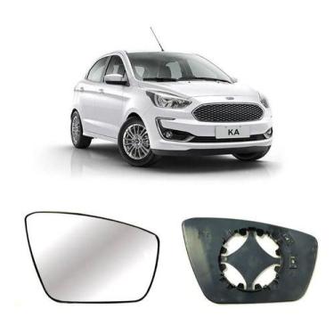 Imagem de Espelho Retrovisor KA 2015 2016 2017 até 2022 COM BASE - Removel, Dire