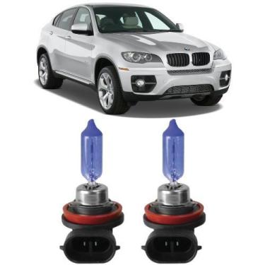 Imagem de Lampadas super branca farol milha bmw x6 2010 adiante h11 - VELOX TIGE