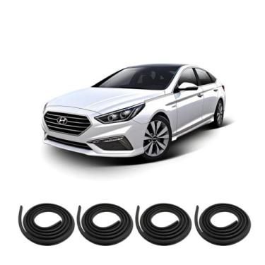 Imagem de Kit Borracha Vedação Das 4 Portas Sonata 2010 à 2014 - sem marca