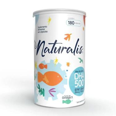 Imagem de Omega 3 DHA 500 - 180 Cápsulas - Naturalis-Masculino