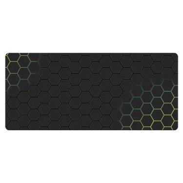 Imagem de Mousepad Gamer Grande Vario Modelos 90 X 40 Cm Antiderrapante Borda Co