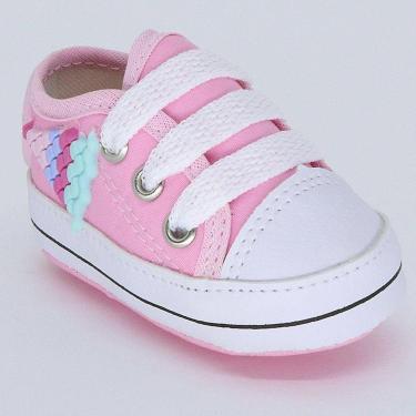 Imagem de Tênis Sapatinho De Bebe  Star Menina Personalizado-Feminino