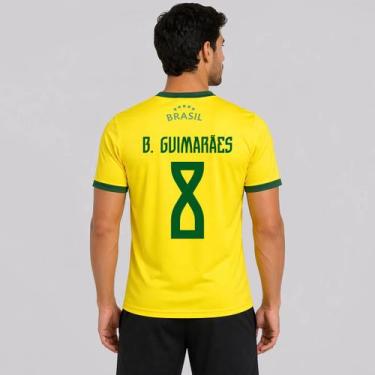 Imagem de Camisa Brasil Canarinho 8 B. Guimarães - Balboa, M