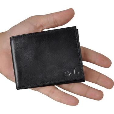 Imagem de Carteira Masculina em couro Slim Fina - Calçados Web Brasil, Masculino