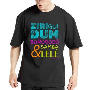 Imagem de Camiseta Oversized Masculina Algodão Streetwear Fitness HipHope - Cwb,