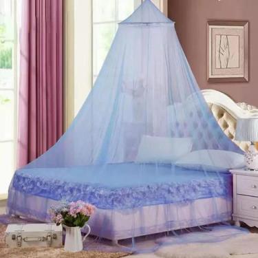 Imagem de Mosquiteiro De Verão Para Cama De Casal Em Tecido De Poliéster Para Qu
