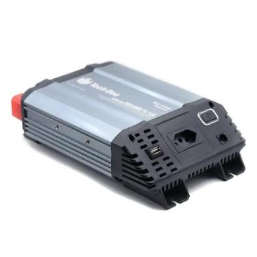 Imagem de Inversor Conversor De Voltagem 1200W 24V 220V 120A Tomada Automotiva C