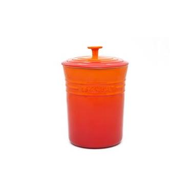 Imagem de PORTA MANTIMENTOS LE CREUSET 3,3L EM CERÂMICA LARANJA 80814350900005