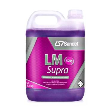 Imagem de Detergente Desincrustante Lm Supra 5 Litros Sandet