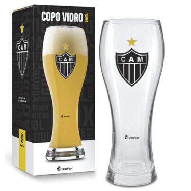 Imagem de Copo de Vidro Joinville 680ml - Times- Brasfoot - ATLETICO