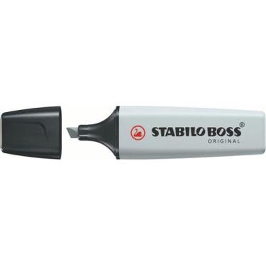Imagem de Marcador Stabilo Boss Pastel 2 a 5mm Cinza