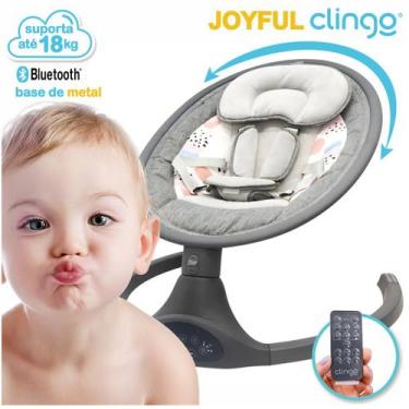 Imagem de Cadeira de Balanço Automática Joyful Clingo Musical Para Bebê Com Cont