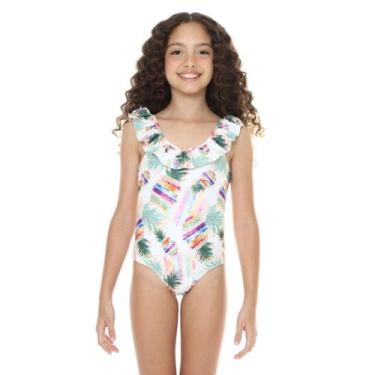 Imagem de Maiô Infantil Proteção UPF50+ Natação - Pineapples - Verão 2024 - Banh