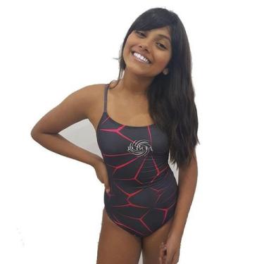 Imagem de Maiô de Natação Infantil Teia DboaSwim, 16