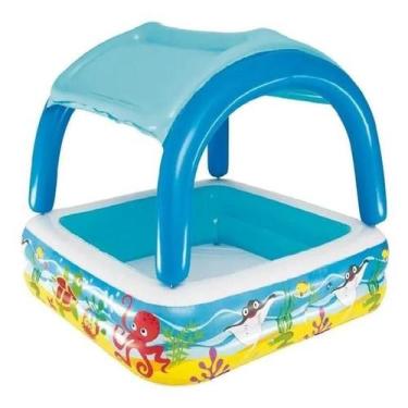 Imagem de Piscina inflavel cobert amigos mar 330l (3) - MOR
