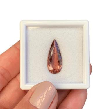 Imagem de Turmalina Vermelha Lágrima Gota 5,39ct - ENE2ESE