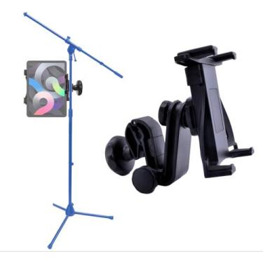 Imagem de Suporte,clamp,apoio P/tablet Em Pedestal De Microfone,c/esfera - Aj So