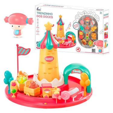 Imagem de Brinquedo Trem Dos Doces Interativo Infantil Com Acessórios  - Fênix