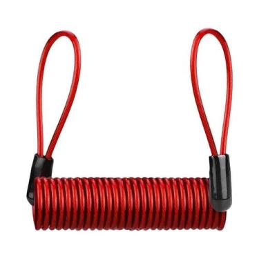 Imagem de Cadeado De Disco De Freio Antifurto Para Motocicleta De 150CM Com Cabo