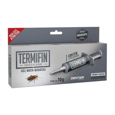 Imagem de Gel Inseticida Mata Baratas Termifin Dexter 10g