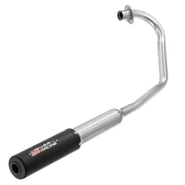 Imagem de Escapamento Pro Tork Usa Racing Titan 160 / Fan 160 / Start 160 Preto,