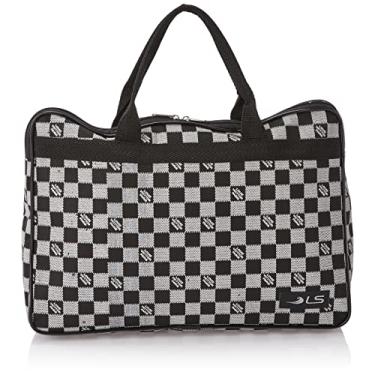 Imagem de Pasta de Mão Feminina PA5011, LS Bolsas, Preta, 38 x 26 x 8 cm