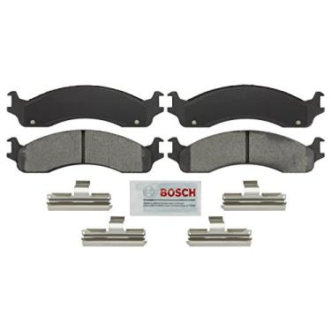 Imagem de BOSCH Conjunto de pastilhas de freio a disco BSD655 para serviço pesado - compatível com Dodge Ram 2500 Van, Ram 3500 Van; Ford E-250, E-350, E-450, Econoline Super Duty, F-250, F-350; dianteiro
