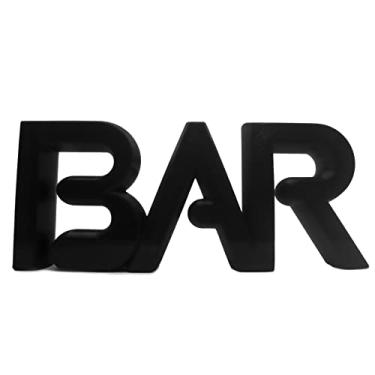 Imagem de Bar Palavra Decoração Letras Barzinho Prateleiras Br20